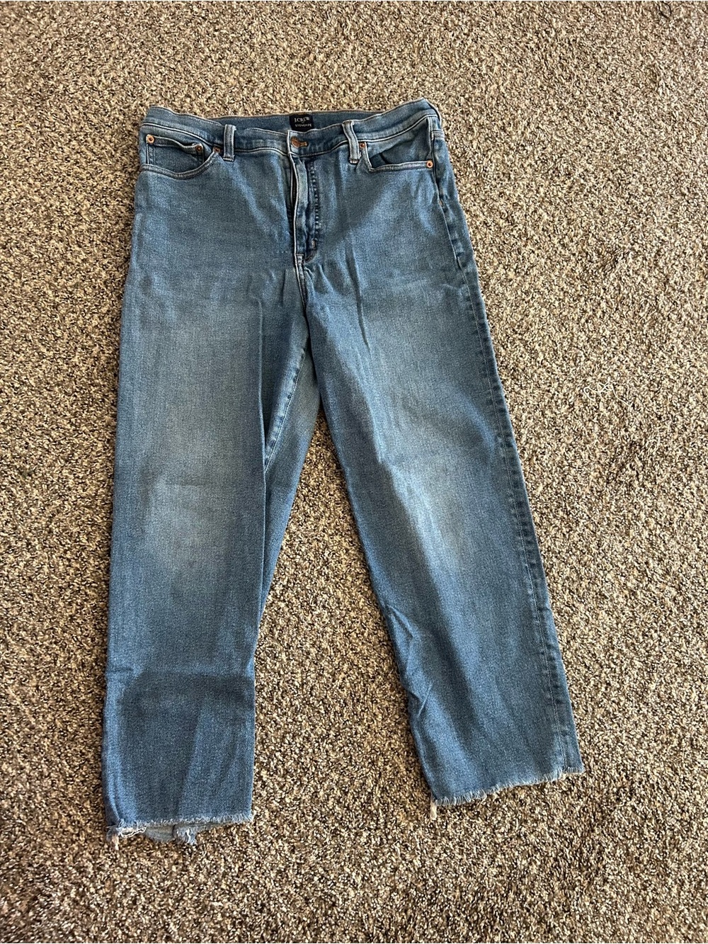 J.Crew stovepipe high waisted jeans - Picture 4 of 6